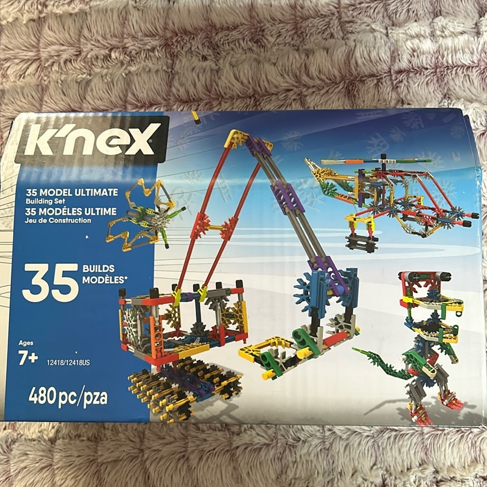 K’NEX – 35 Model Building Set – 480 Pieces